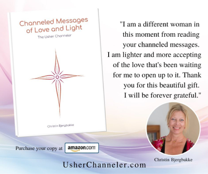 usher channeler christin bjergbakke soul coaching  ascended masters love light book 